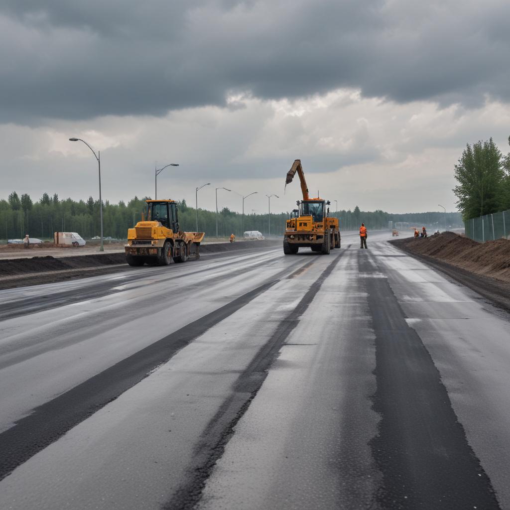 Дорожно-строительные работы в Московском регионе