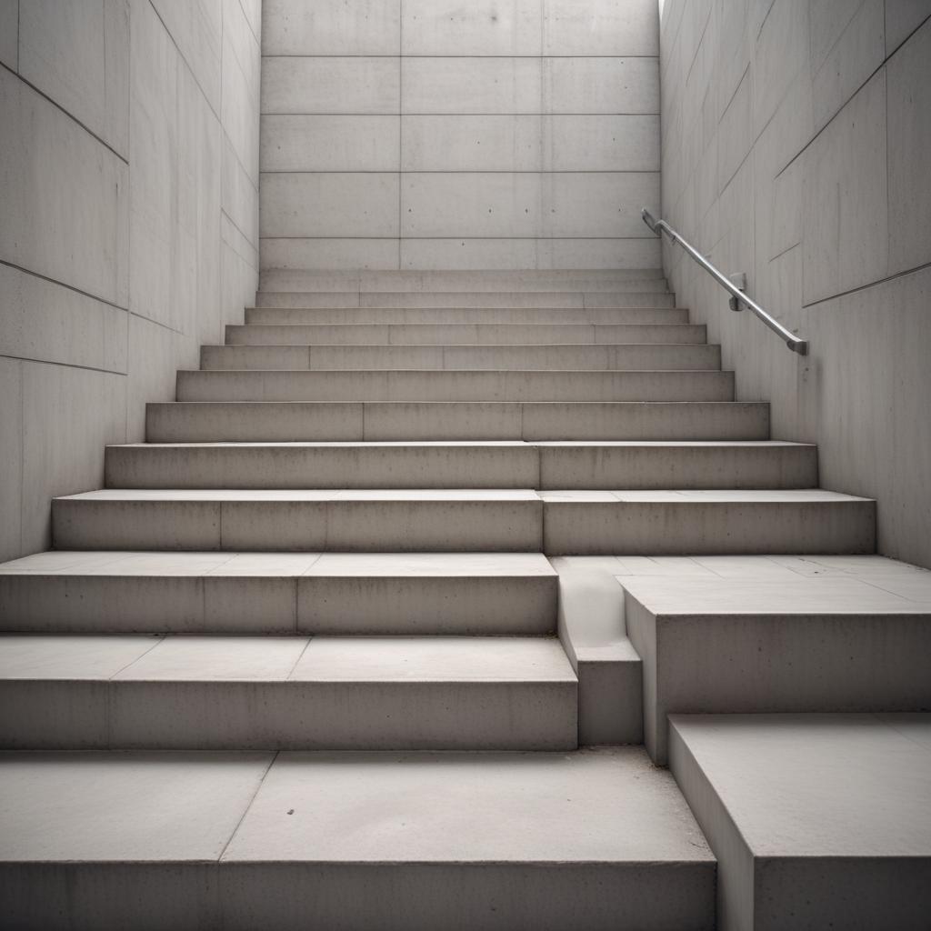 Облицовка бетонных лестниц