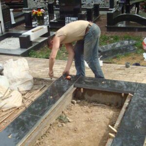 Как установить памятник на могилу самостоятельно — ПамятьМ