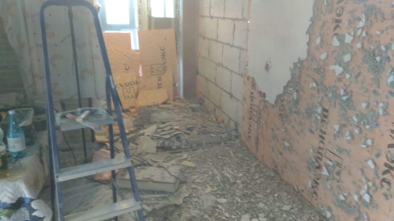 демонтаж плохой шумоизоляции