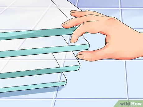 Step 3 Выберите отожженное стекло подходящей толщины.