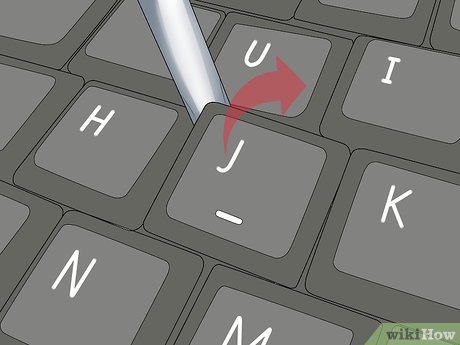 Step 2 Снимите клавишу.